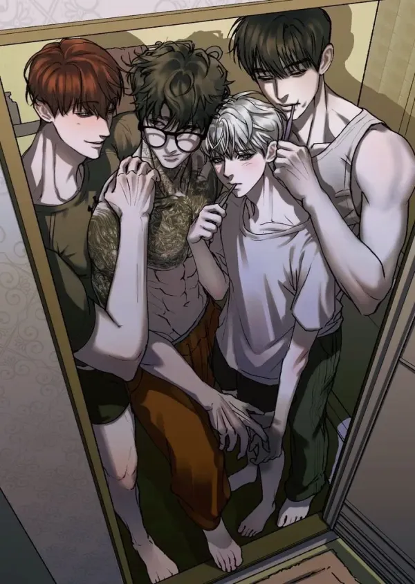 -{Your step brother's friends...}-