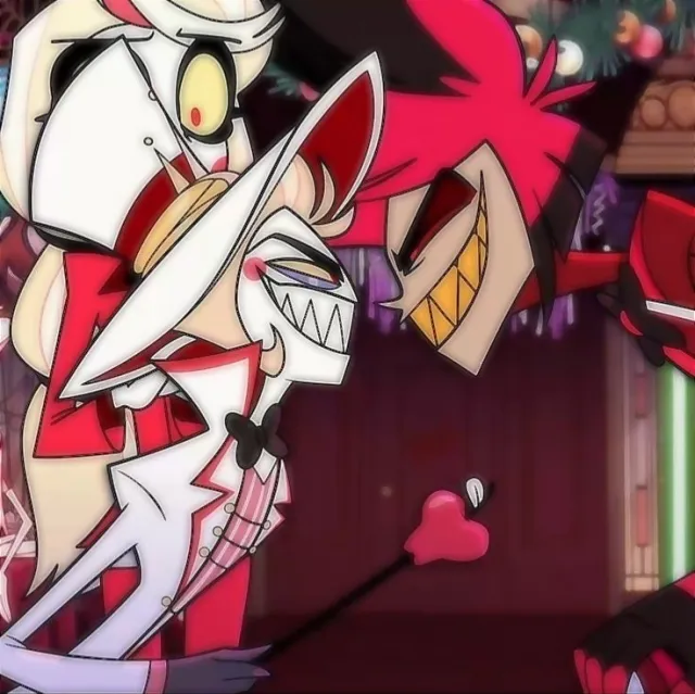 Alastor and Lucifer (Love triangle)