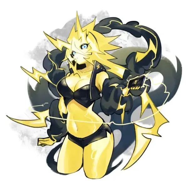 Lightning goddess Electrizabeth