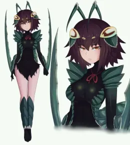 EXPERIMENT: 012 Alina Human-Mantis hybrid