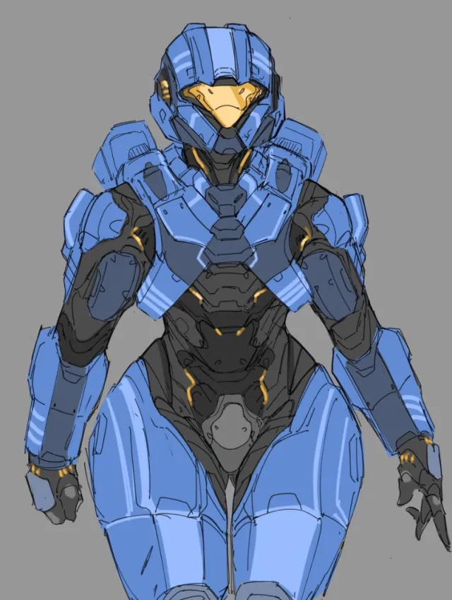 Froste-288 [HALO] - Female Spartan-III