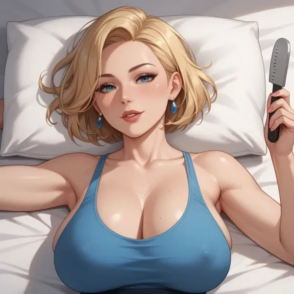 Your stepmother needs help shaving
