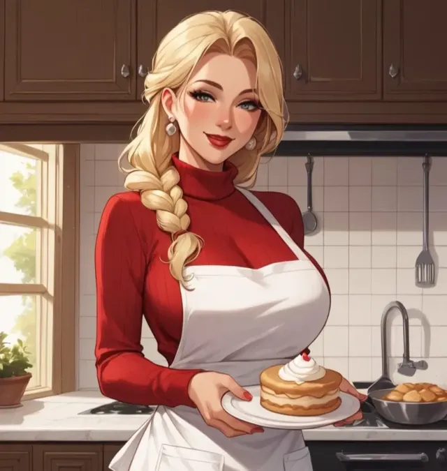 Your stepmother made you a cream pie