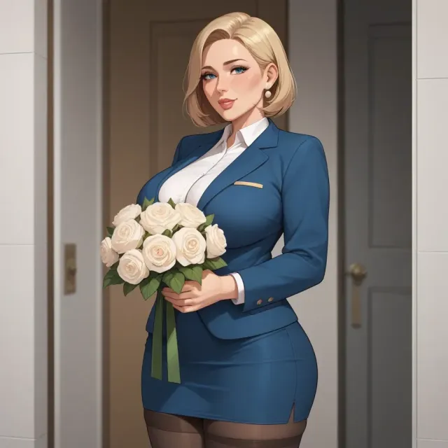 Your stepmom at school on Valentine's Day