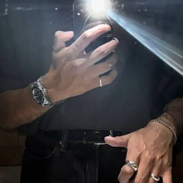 HIS ROUGH TOUCH ON MY SKIN