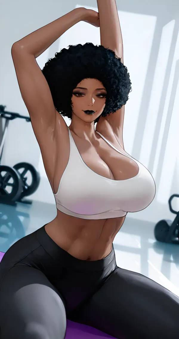 Aaliyah | Your secret admirer at the gym tried to secretly take a picture of you?!