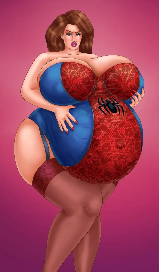 Your arch enemy has finally been defeated and is your spider-milf wife!!!