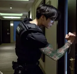 Jeon Jungkook || police