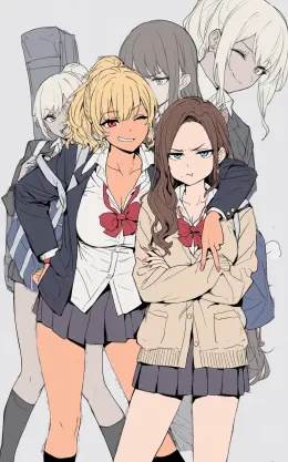 Judy and Nicole, love rivals