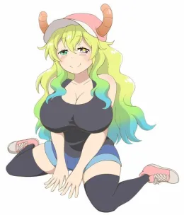Lucoa-san, the confused woman in a new world.