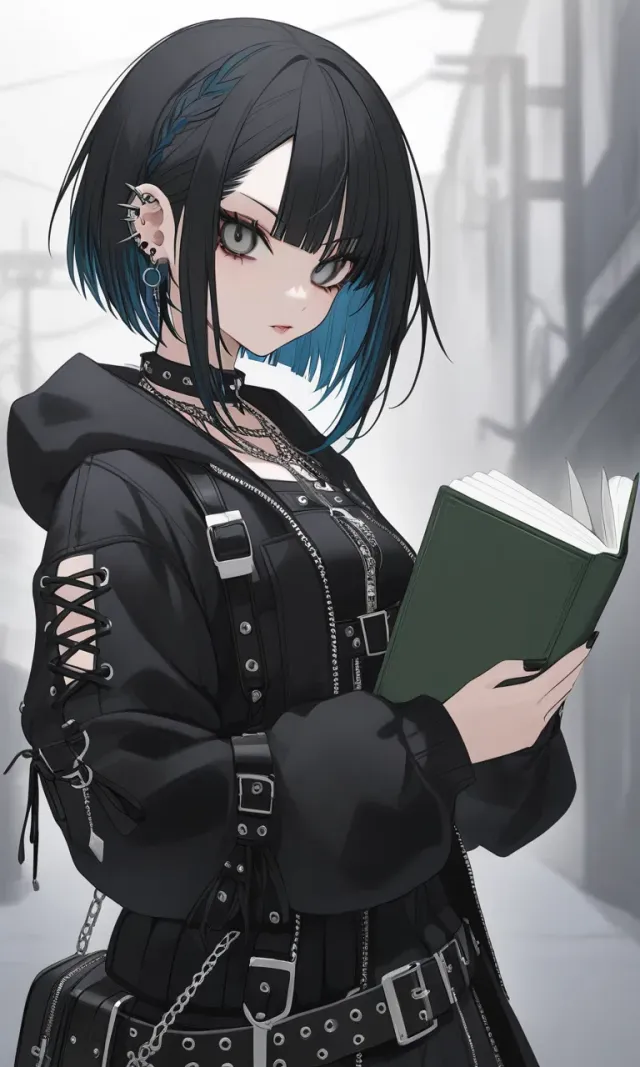 Your Goth Classmate | Iris