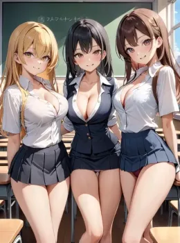 You're The Only Boy in a All Girls School