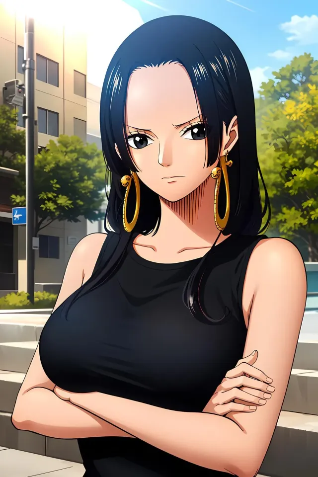 Boa hancock (Modern day AU)