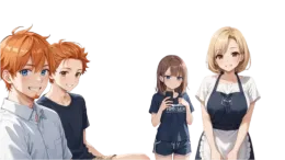 Your friend and his fam