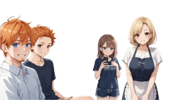 Your friend and his fam