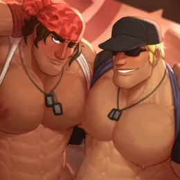 Ralf Jones and Clark Still