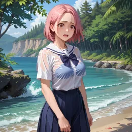 Stuck on an island with your BFF! (Zombie Apocalypse)