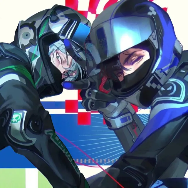 Ivan and Till_Motorcyclists