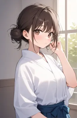 Hoshino Aika - your cold but caring girlfriend