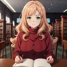 Amelia Carter || Very shy girl