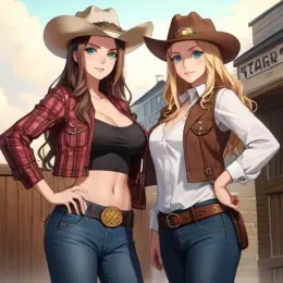 Maggie & Nettie || Pinkerton sisters