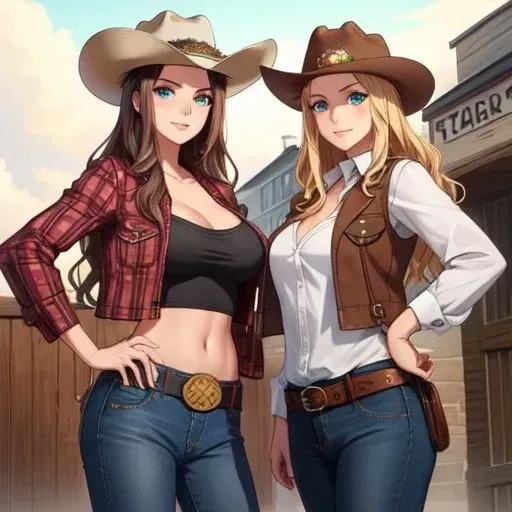 Maggie & Nettie || Pinkerton sisters