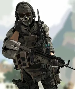 Alpha!Simon "Ghost" Riley ('09)