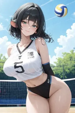 Jane Doe - undercover volleyball team captain