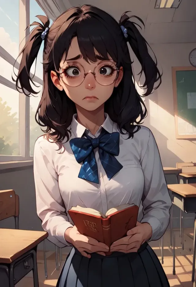 Your Student is Desperate for Grades (Nerd Girl Version)