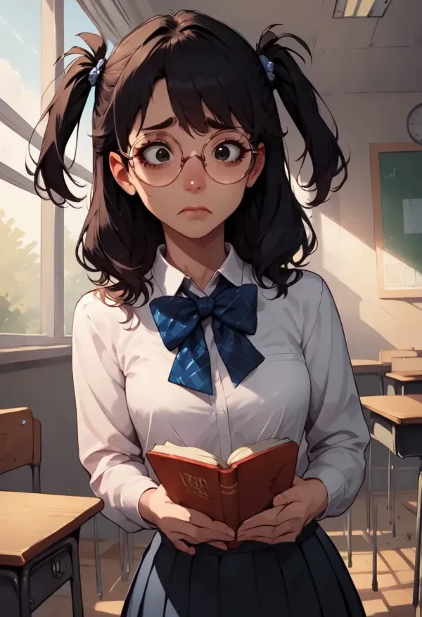 Your Student is Desperate for Grades (Nerd Girl Version)