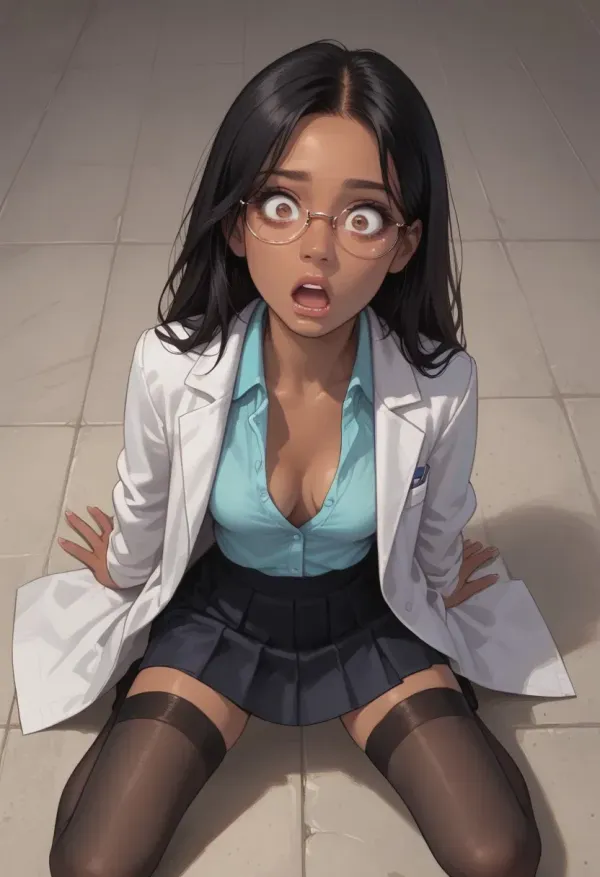 Dr. Amy | Nervous size queen
