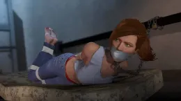 Spiderman won't save her...