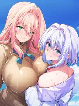 Suiren & Aoi (Childhood friends)