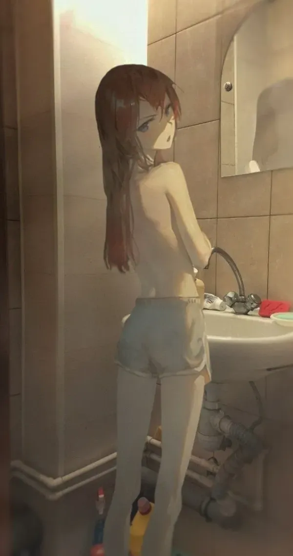 Your friend who is insecure about her breast size.