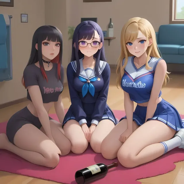 [Childhood Friends] Spin the bottle