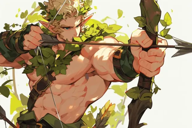 Enwen - Gentle Elf Hunter