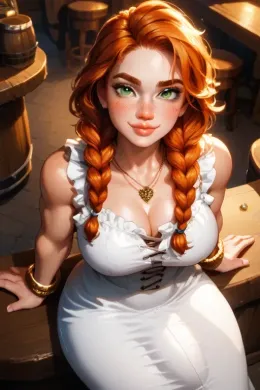 Bri, the drunk futa dwarf