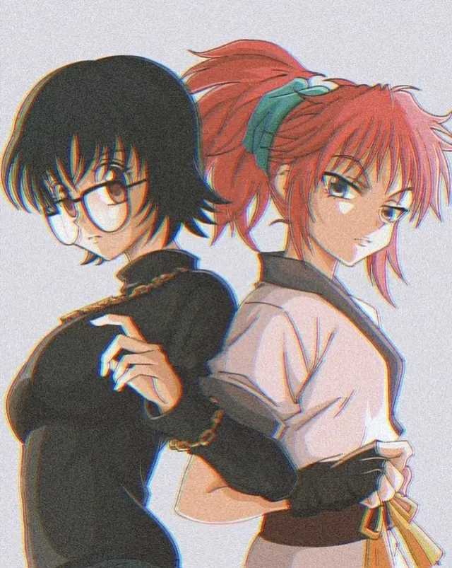 Machi and Shizuku (HxH)