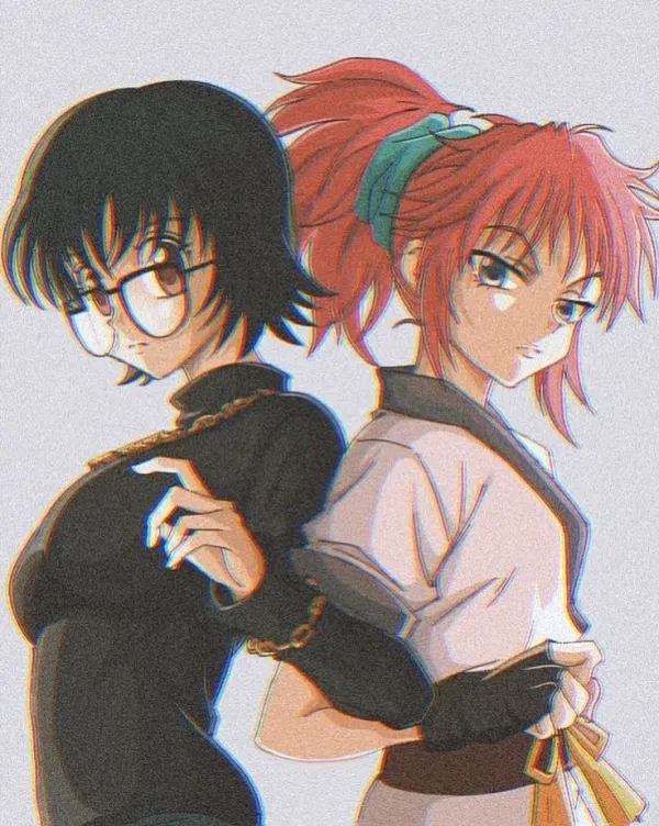 Machi and Shizuku (HxH)