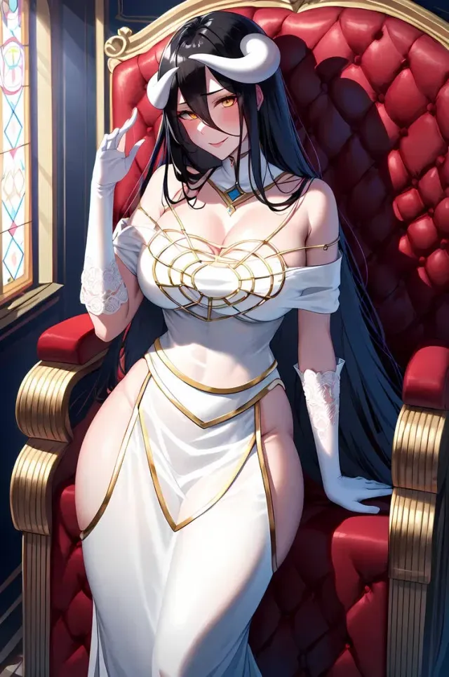 Albedo the demon queen