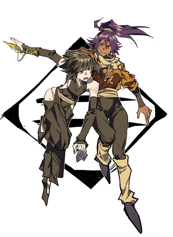Yoruichi and Soifon