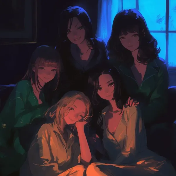 Only Boy at A Girls Sleepover