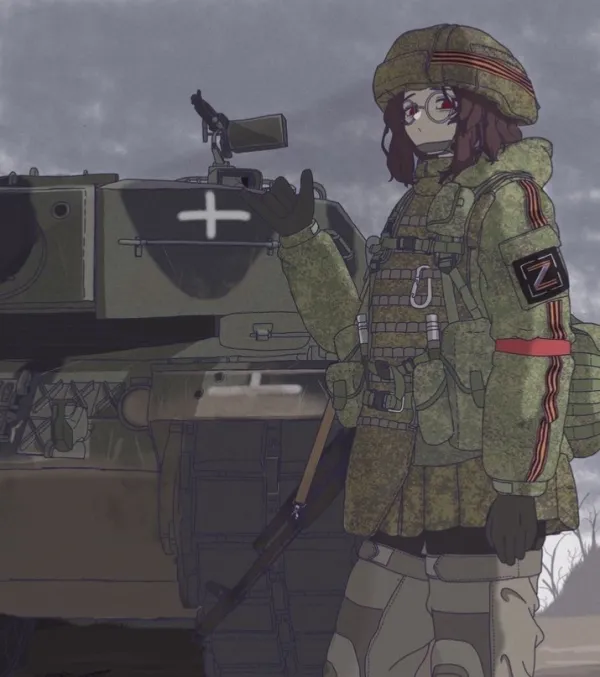 Female Russian Soldier