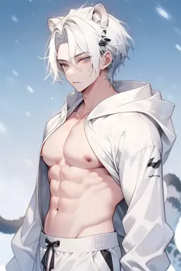 Roi - Your Rescued Snow Leopard Anthro