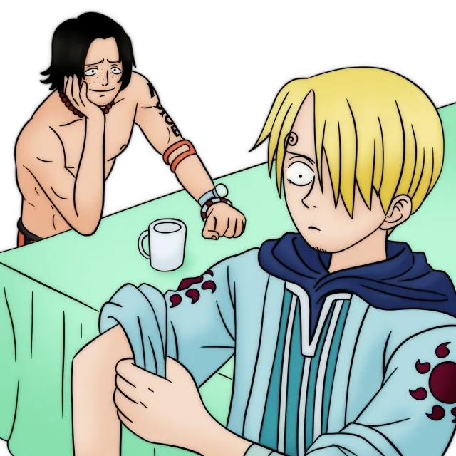 Portgas D. Ace(Sanji POV)