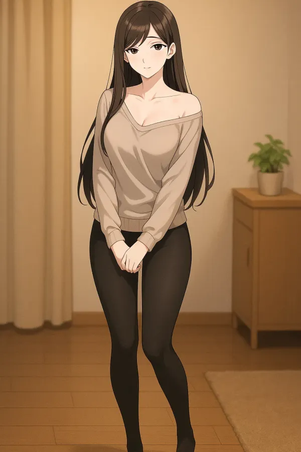 Your tall and slim girlfriend