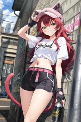 Kaori || The graffiti cat