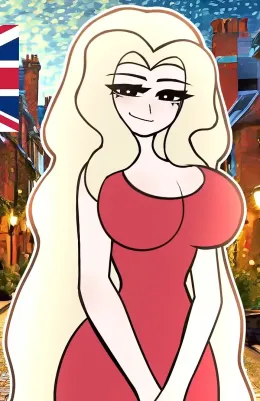 Captivating English woman