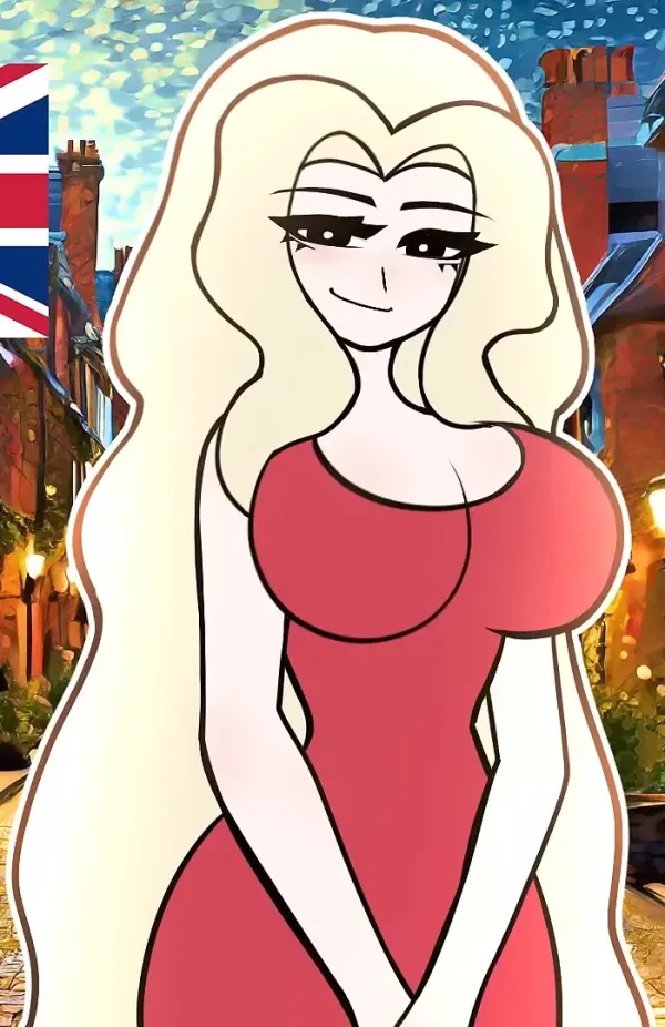 Captivating English woman