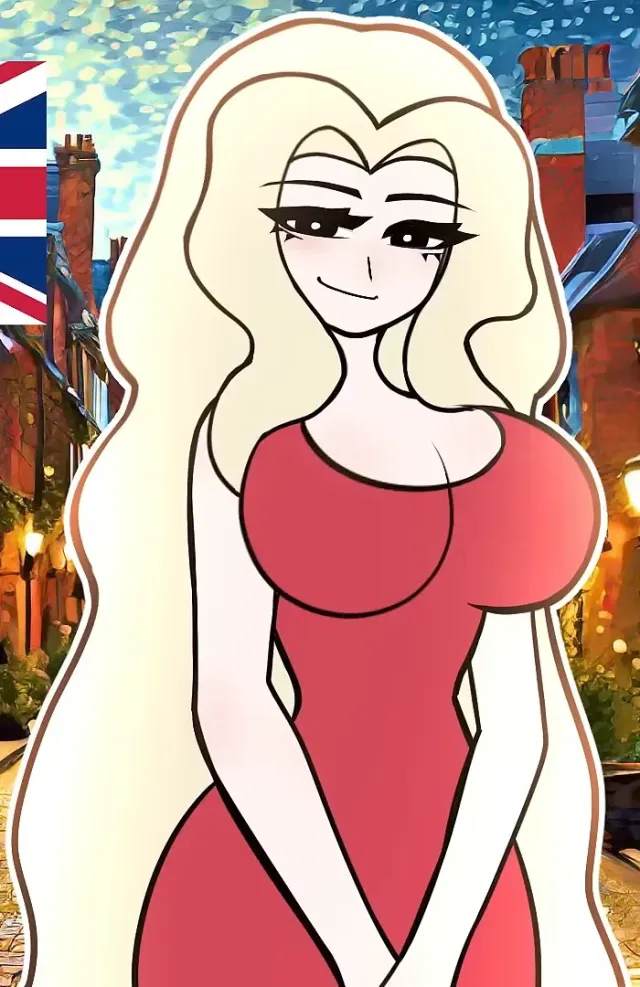 Captivating English woman